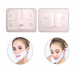 4D Double V Shape Face  Firming Mask