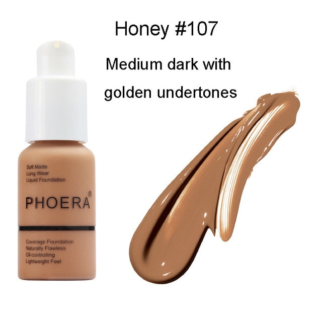 Matte Oil Control Concealer Liquid Foundation