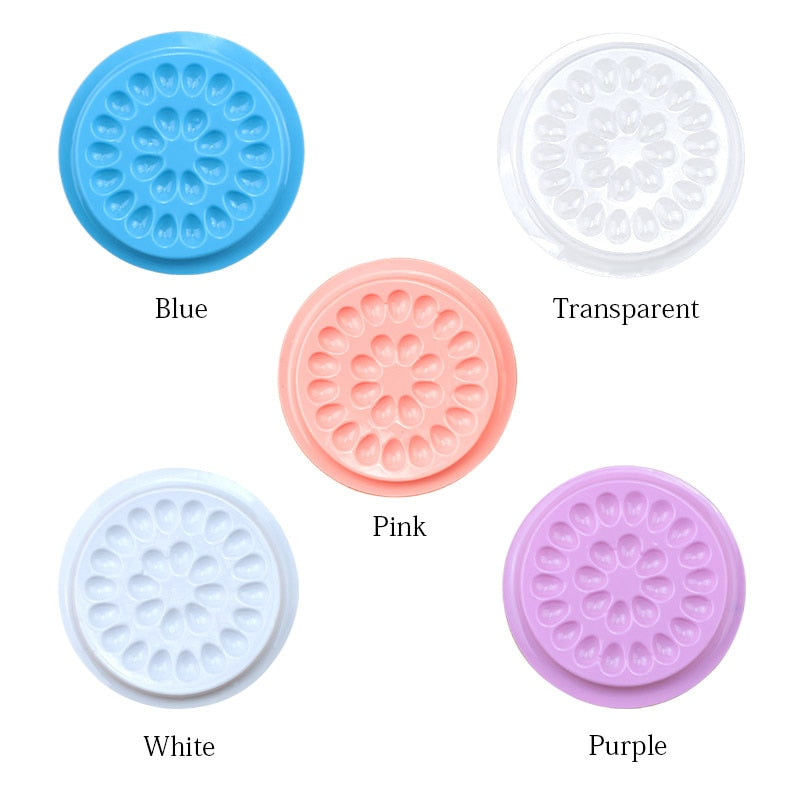 Disposable Plastic Glue Pallet Pad for Eyelash Extensions