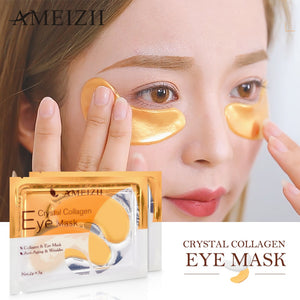 24K Gold Crystal Collagen Eye Mask